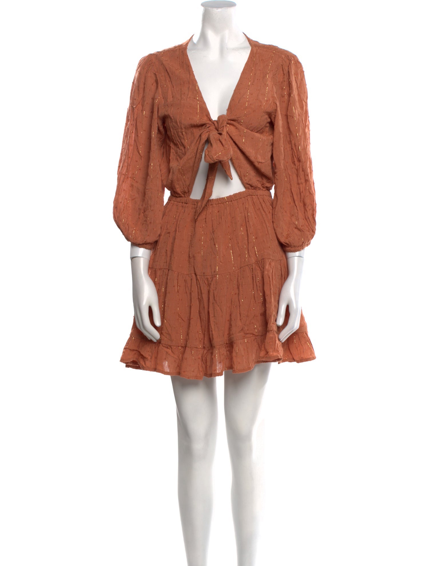 LSpace V-Neck Mini Dress