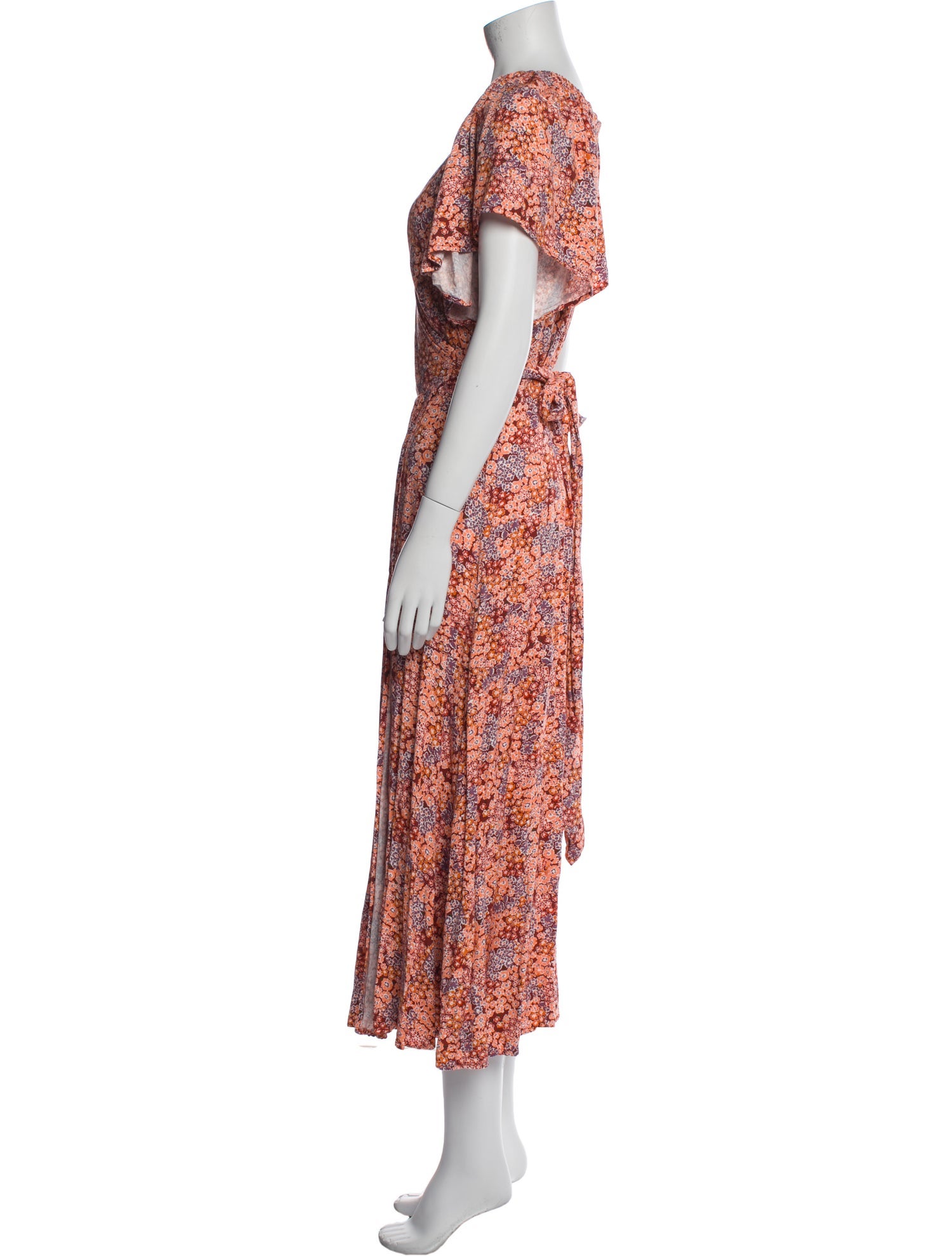 LSpace Floral Print Long Dress