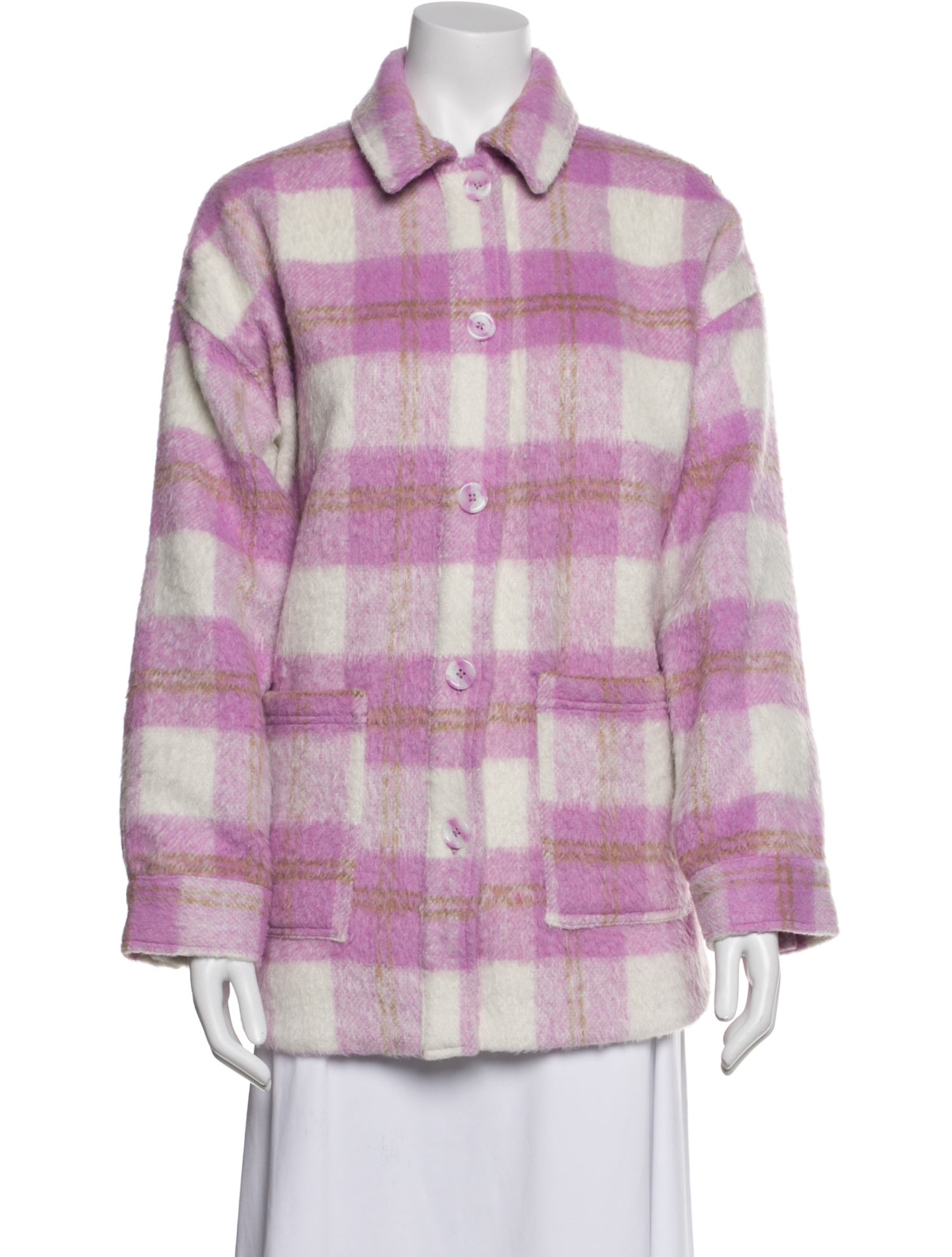 LSpace Plaid Print Jacket