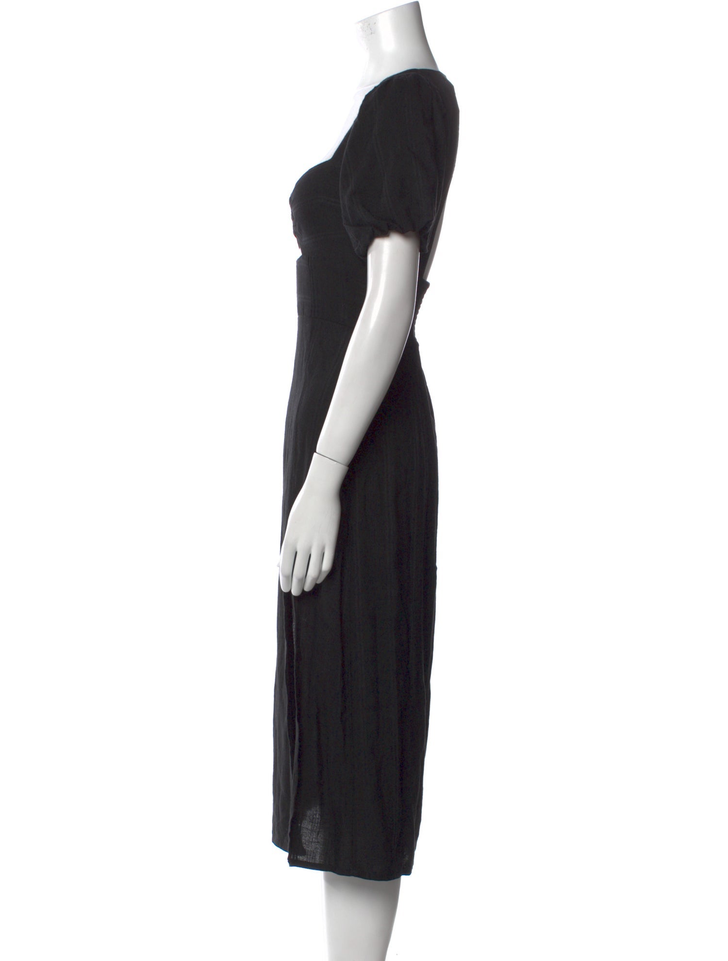 LSpace V-Neck Midi Length Dress