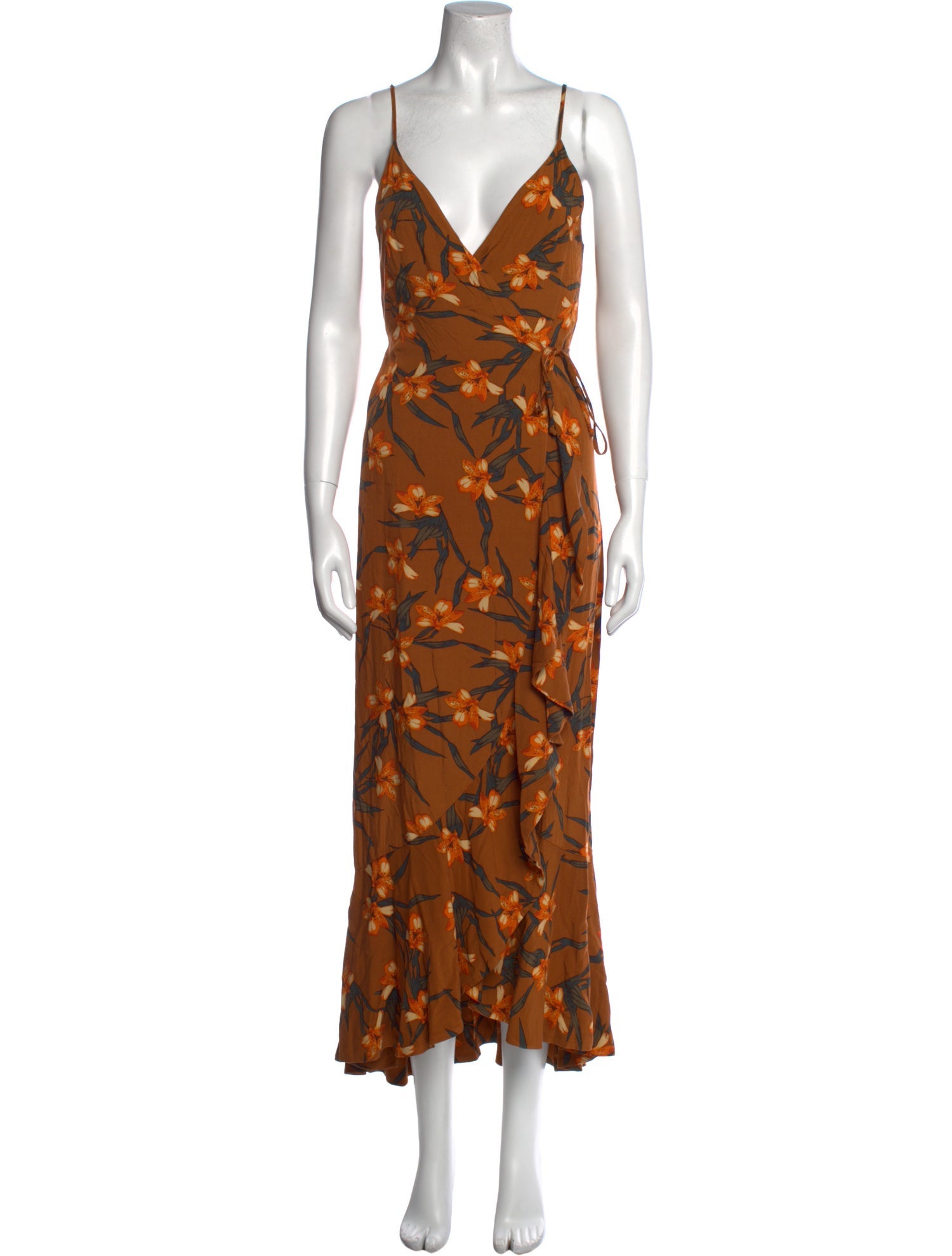 LSpace Floral Print Long Dress