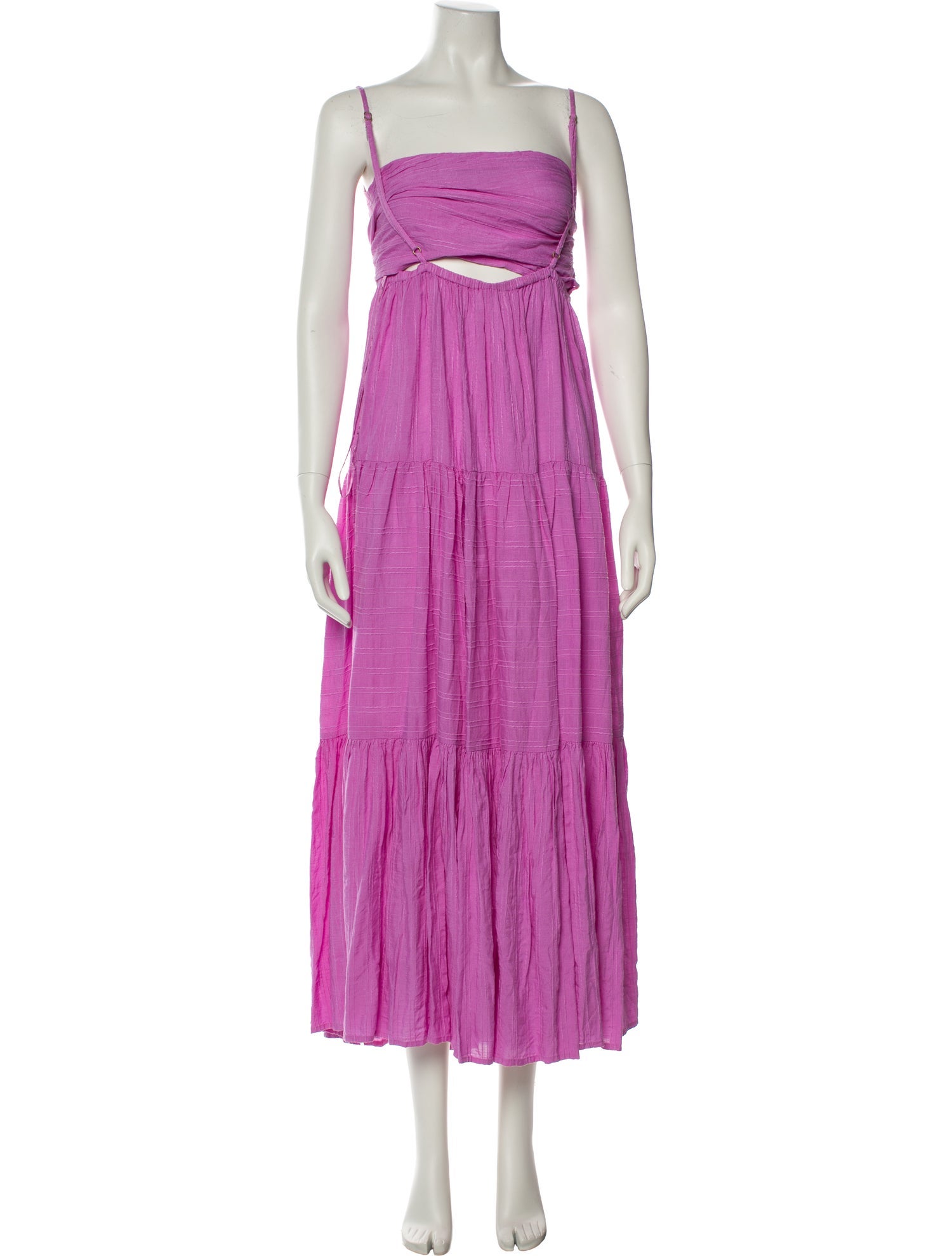 LSpace Square Neckline Long Dress