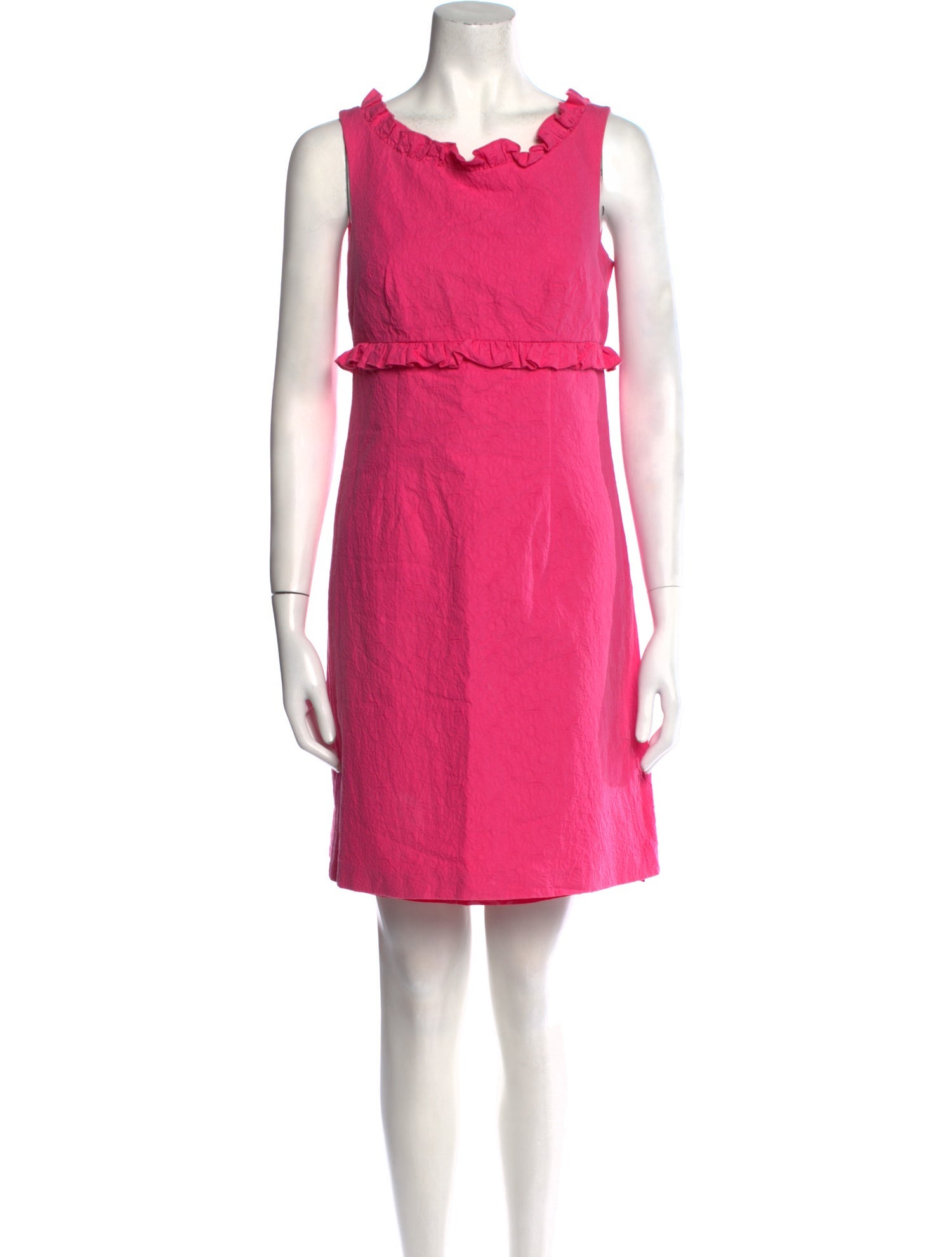 Luisa Spagnoli Cowl Neck Mini Dress