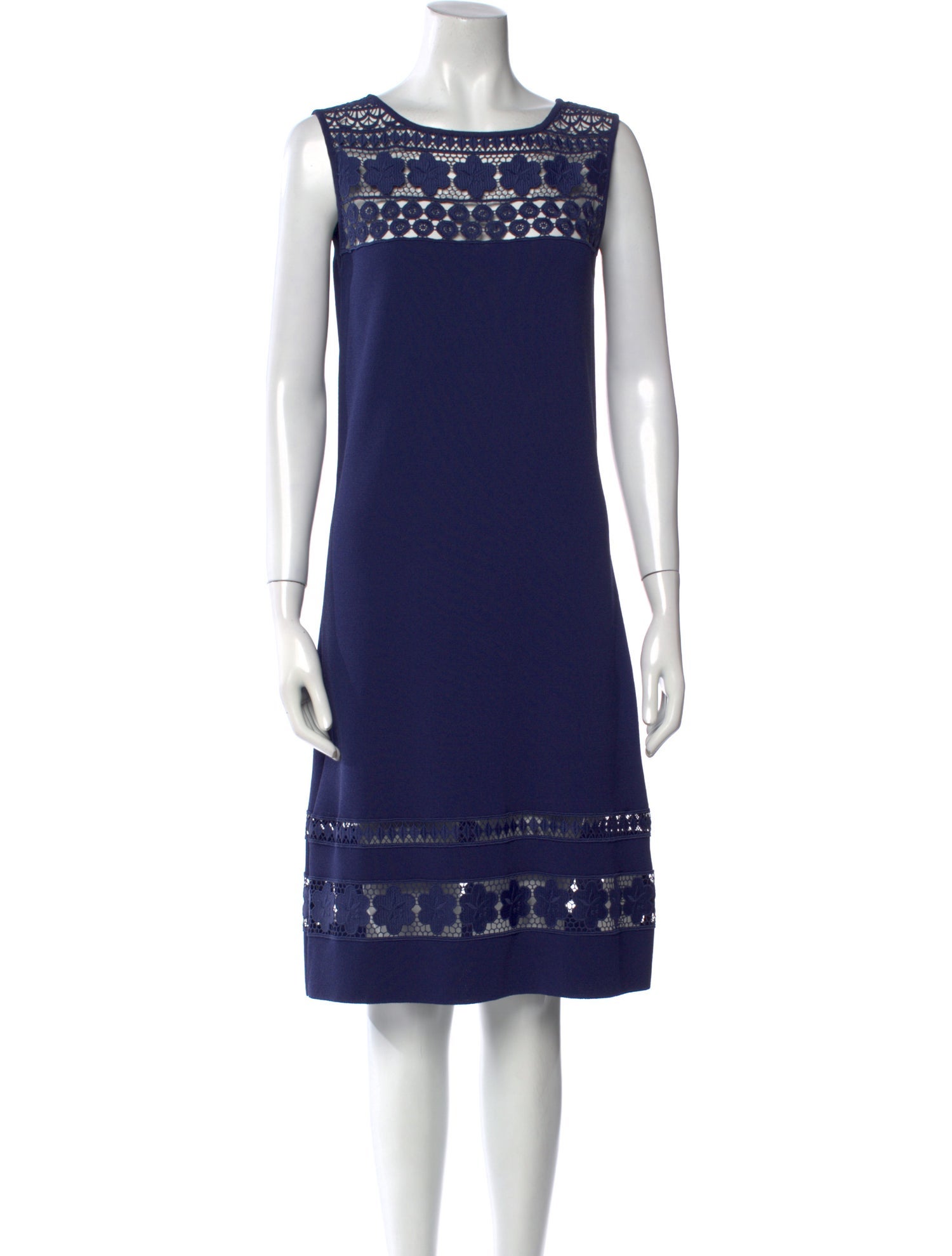 Luisa Spagnoli Virgin Wool Knee-Length Dress
