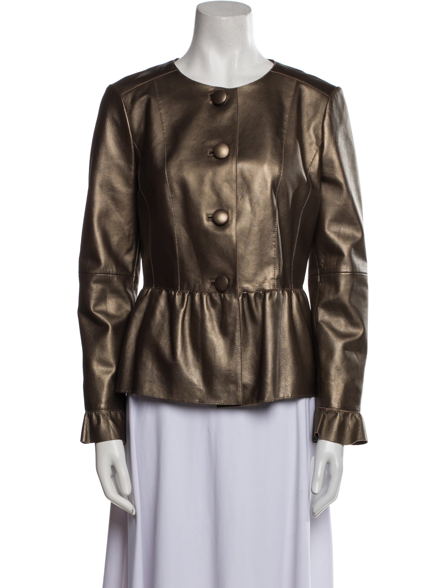 Luisa Spagnoli Leather Jacket