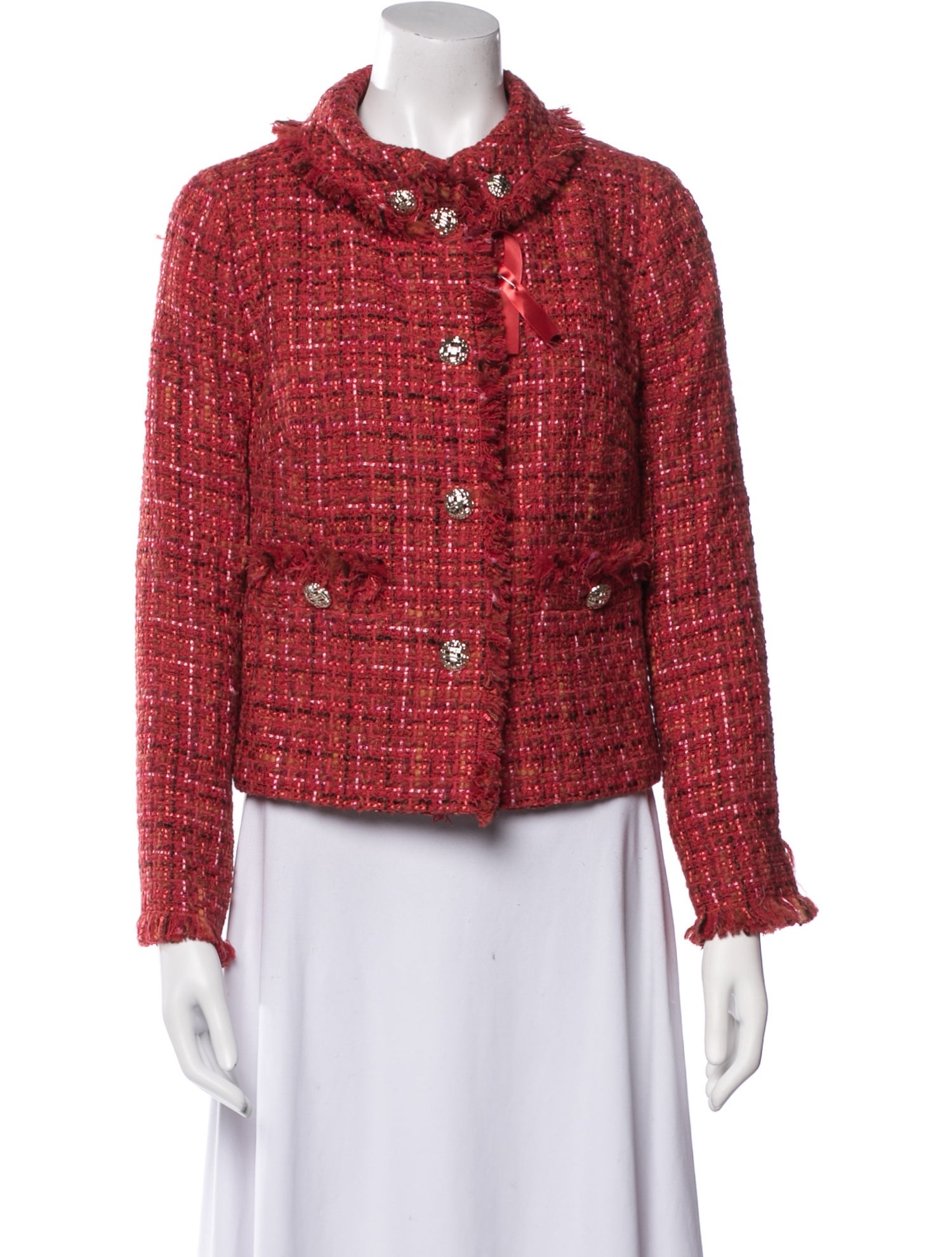 Luisa Spagnoli Tweed Pattern Jacket