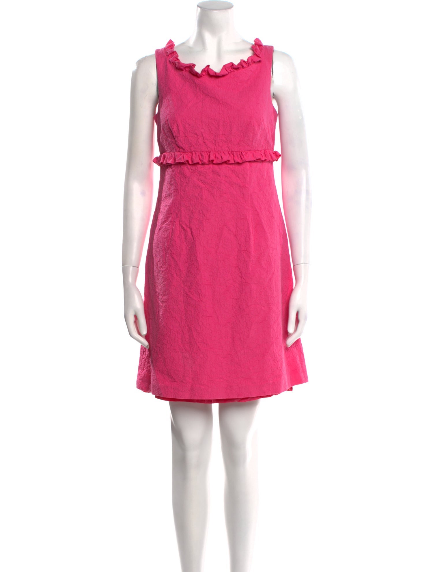 Luisa Spagnoli Cowl Neck Mini Dress