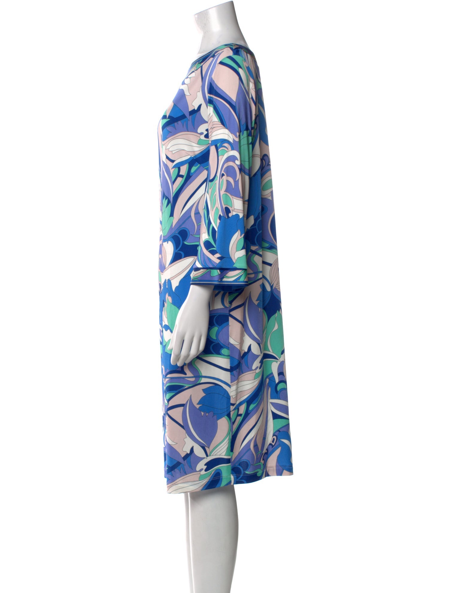 Luisa Spagnoli Printed Knee-Length Dress