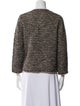 Luisa Spagnoli Virgin Wool Tweed Pattern Jacket