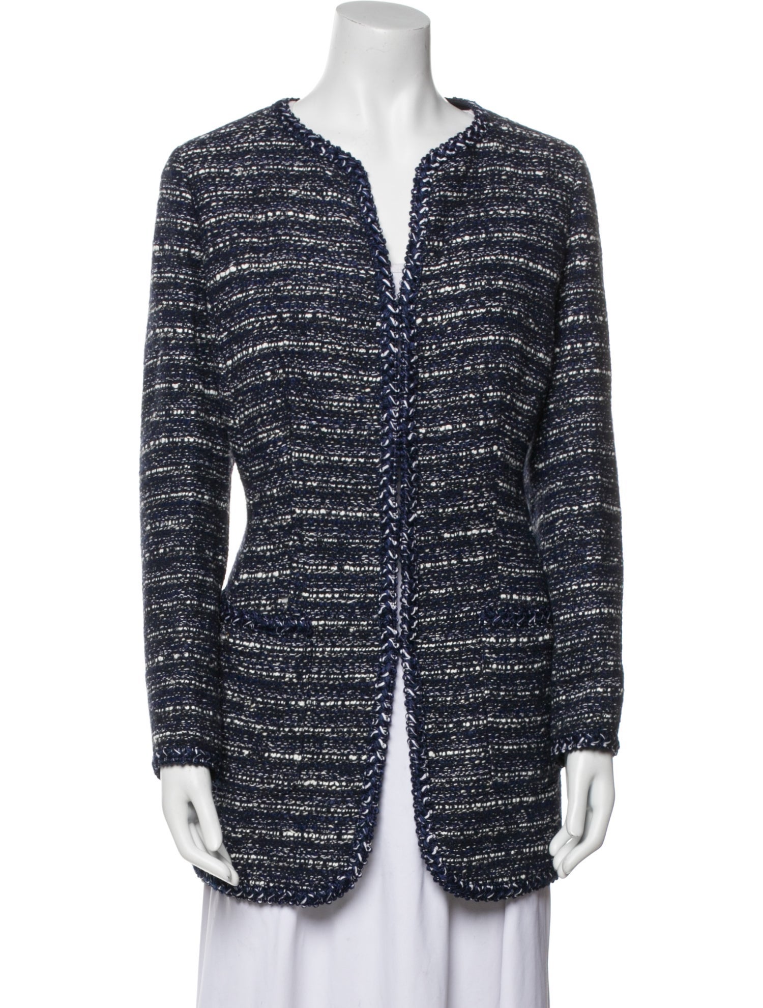 Luisa Spagnoli Tweed Pattern Evening Jacket w/ Tags