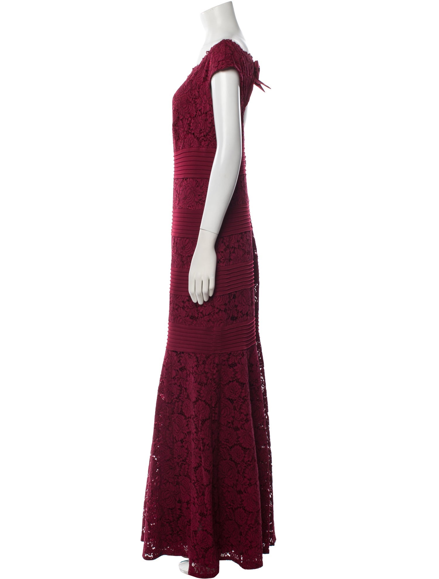 Luisa Spagnoli Lace Pattern Long Dress