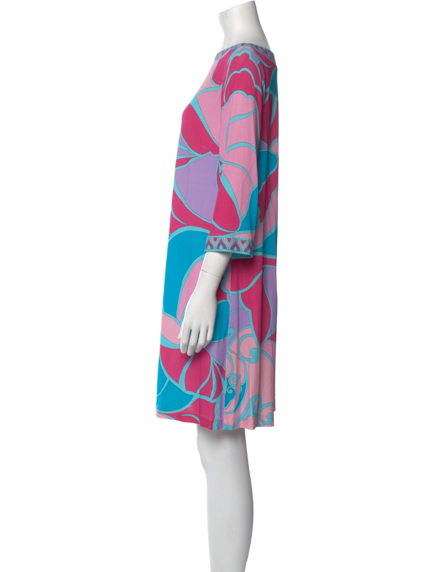 Luisa Spagnoli Printed Mini Dress w/ Tags