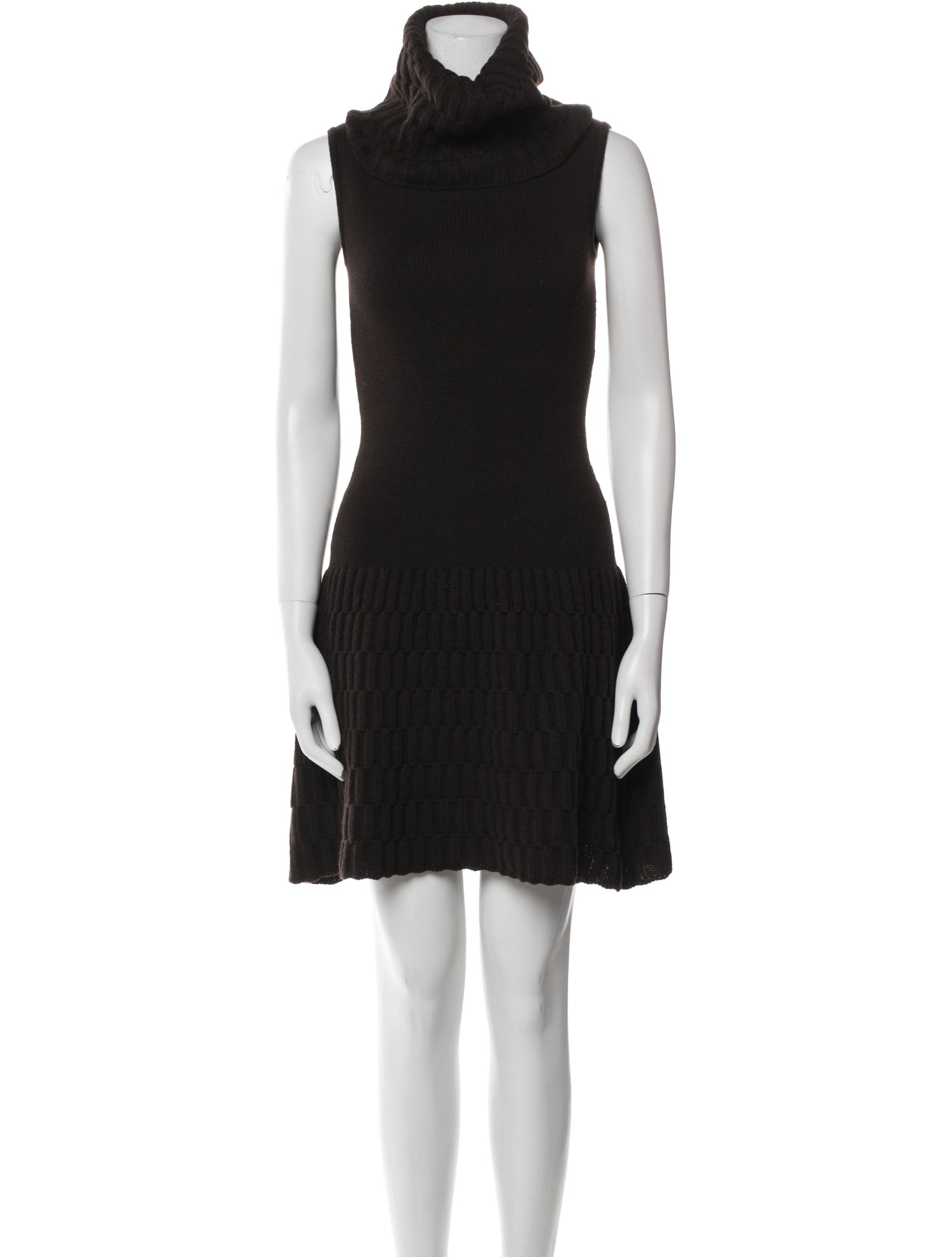 Luisa Spagnoli Turtleneck Mini Dress