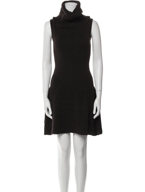 Luisa Spagnoli Turtleneck Mini Dress