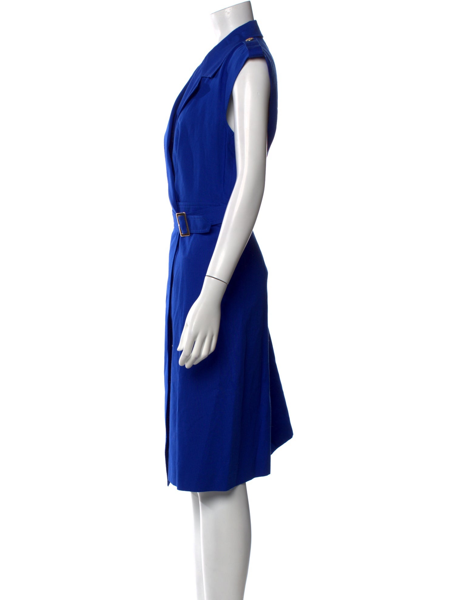 Luisa Spagnoli V-Neck Midi Length Dress