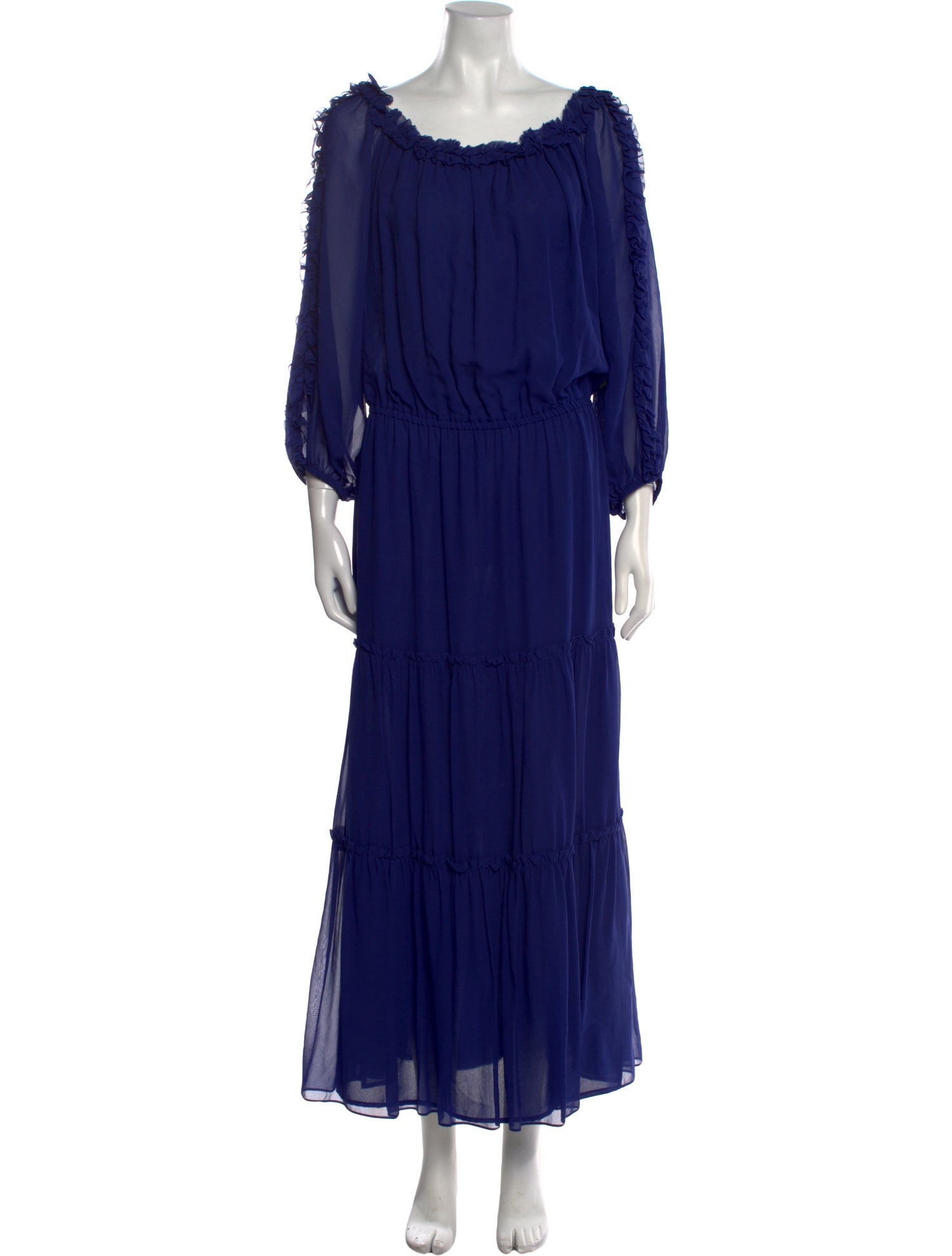 Luisa Spagnoli Silk Long Dress
