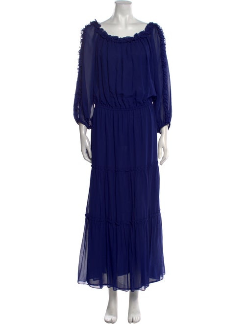 Luisa Spagnoli Silk Long Dress
