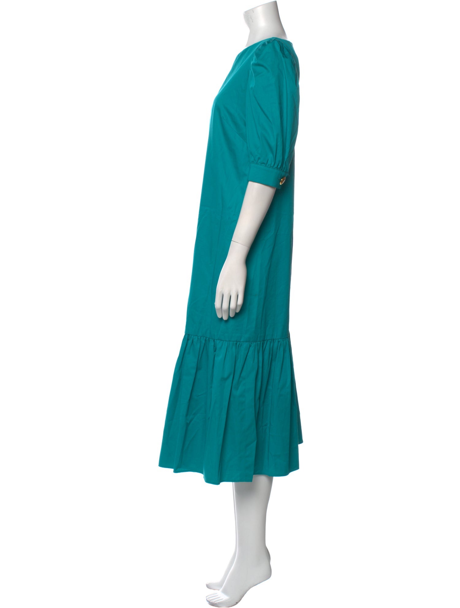 Luisa Spagnoli Bateau Neckline Long Dress