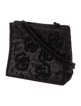 Luisa Spagnoli Satin Shoulder Bag