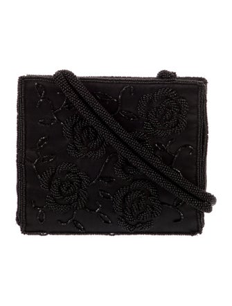 Luisa Spagnoli Satin Shoulder Bag