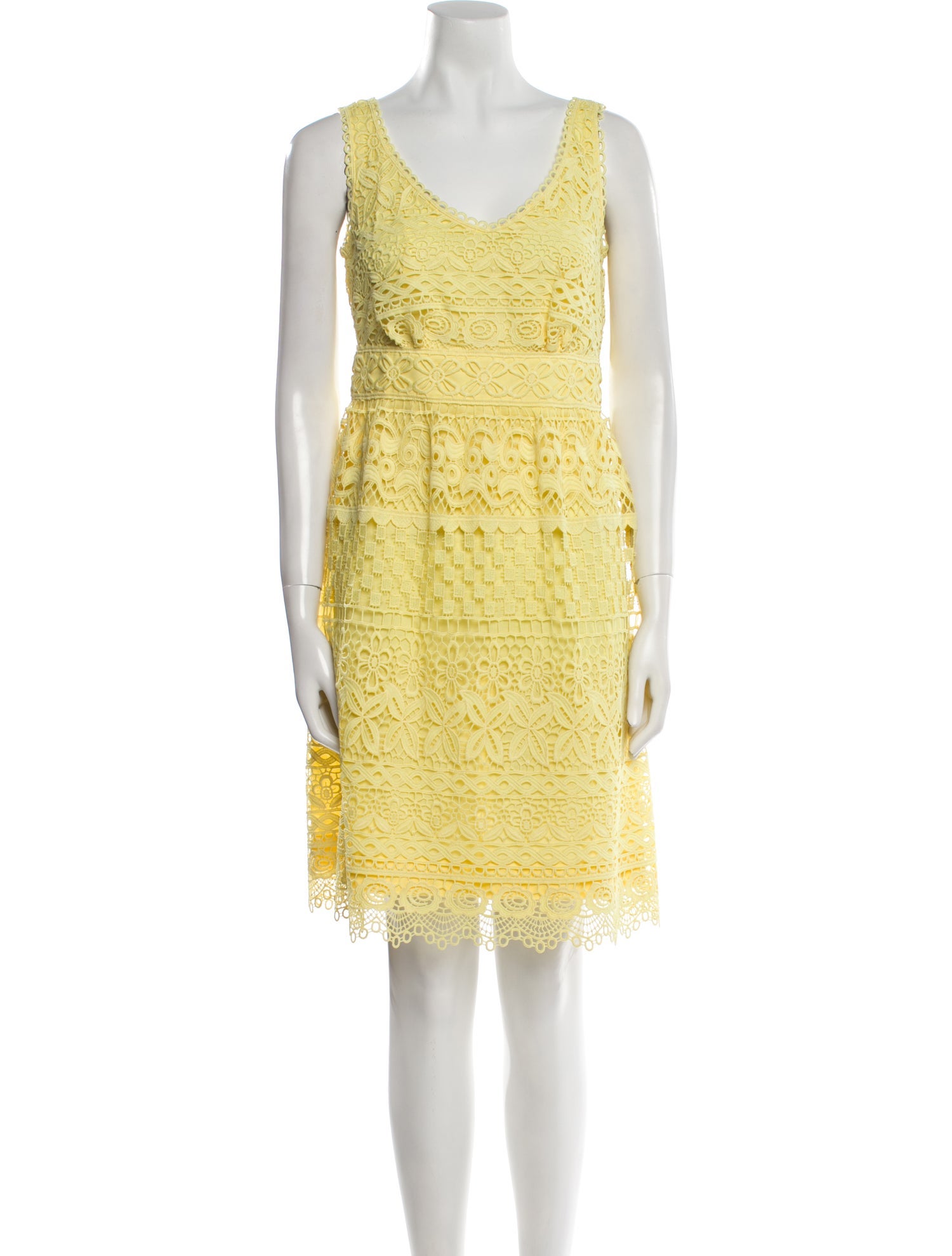 Luisa Spagnoli V-Neck Mini Dress