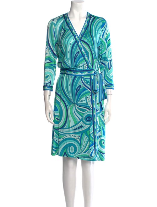 Luisa Spagnoli Printed Knee-Length Dress