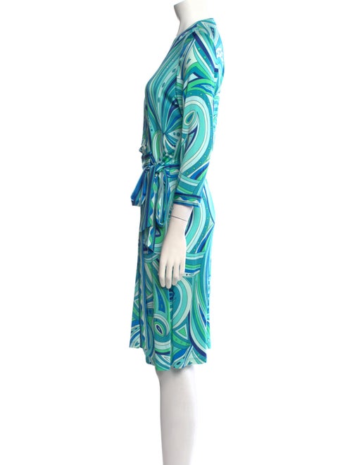 Luisa Spagnoli Printed Knee-Length Dress