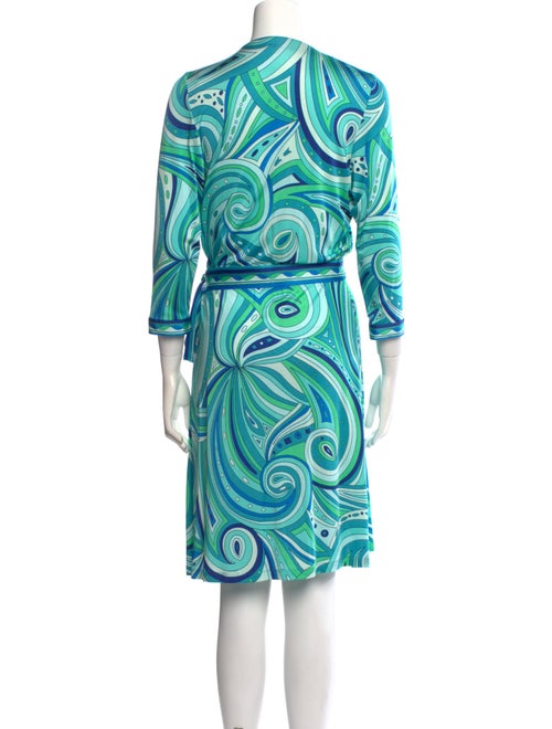 Luisa Spagnoli Printed Knee-Length Dress