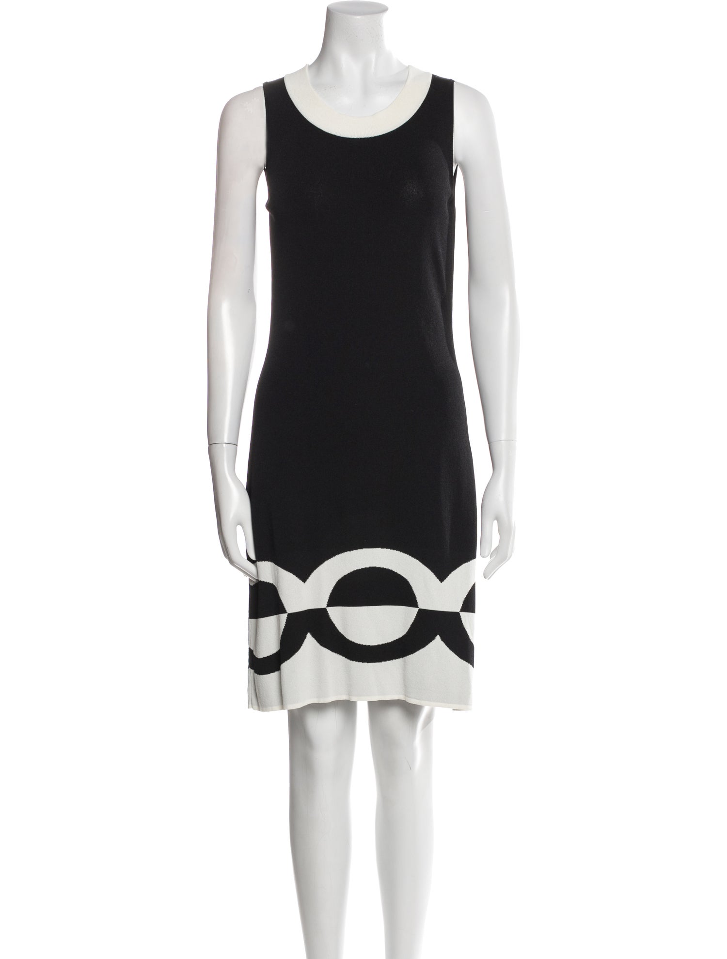 Luisa Spagnoli Scoop Neck Midi Length Dress