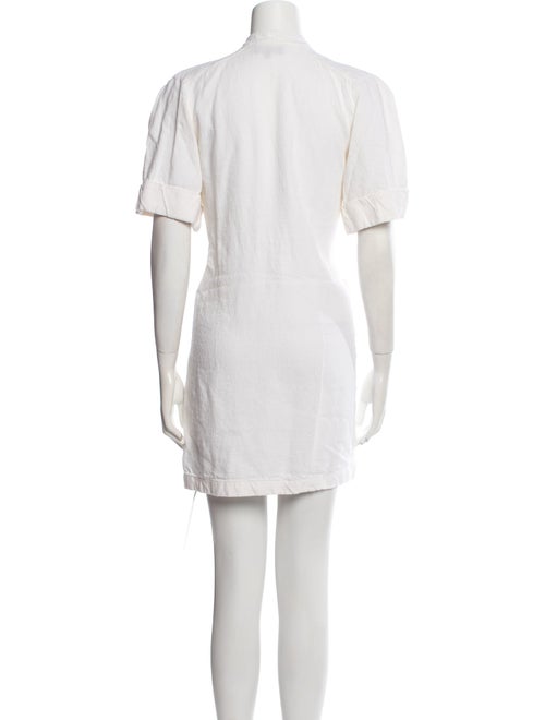 Luisa Spagnoli Mock Neck Mini Dress