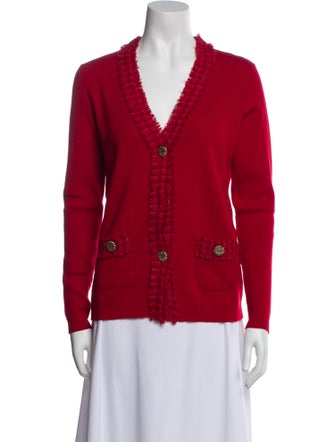 Luisa Spagnoli Virgin Wool V-Neck Sweater