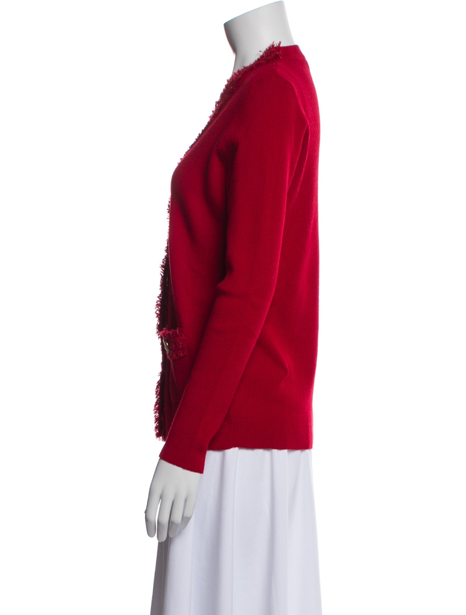 Luisa Spagnoli Virgin Wool V-Neck Sweater
