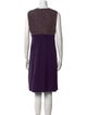 Luisa Spagnoli Virgin Wool Knee-Length Dress