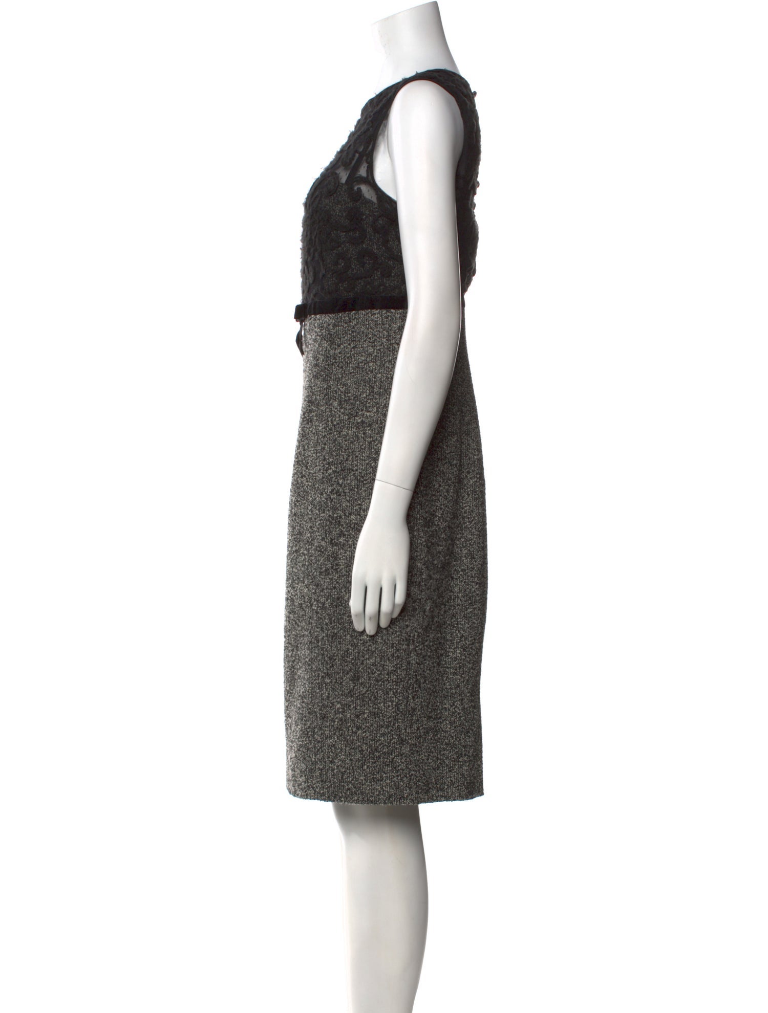 Luisa Spagnoli Printed Knee-Length Dress