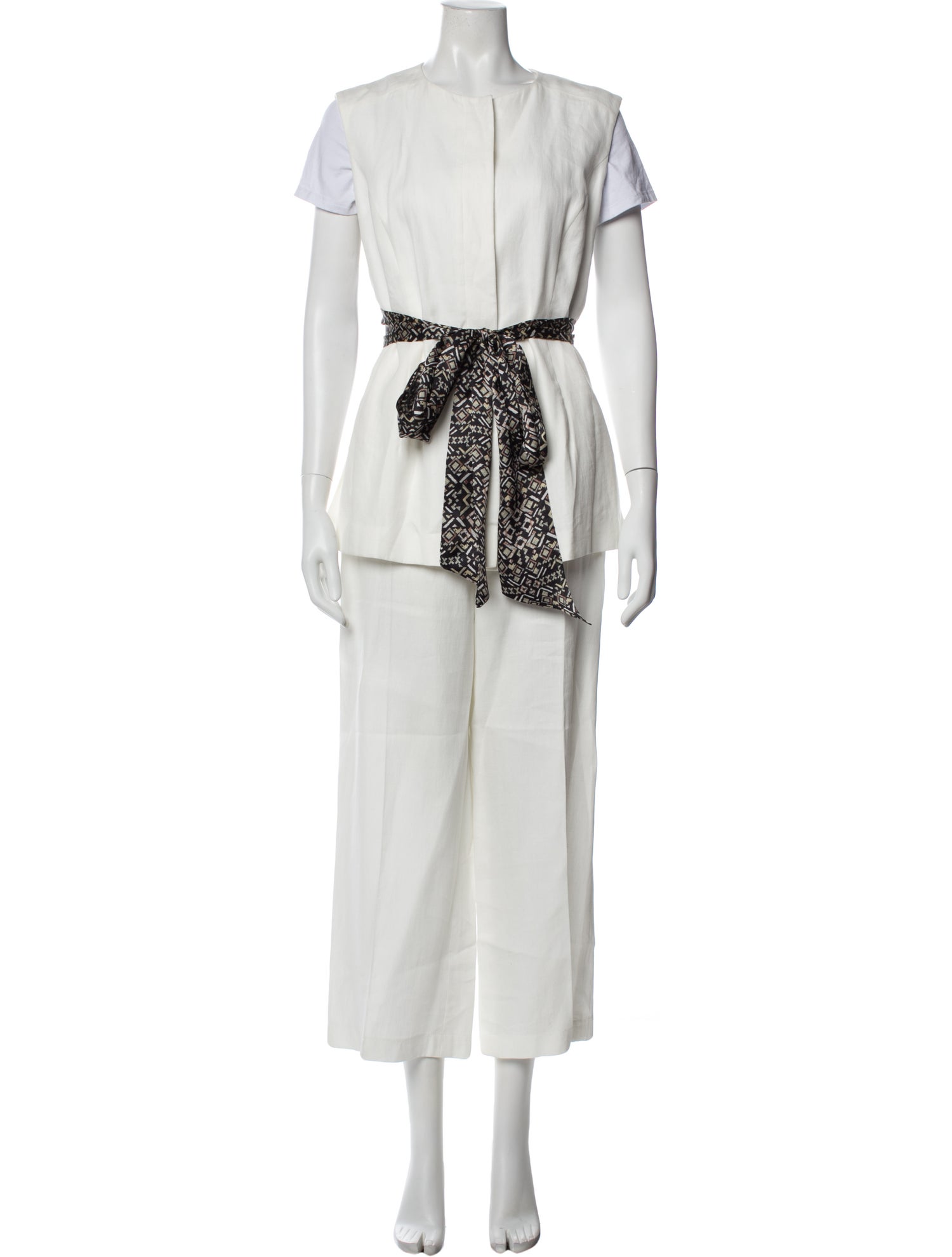Luisa Spagnoli Linen Pant Set