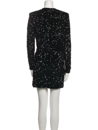 Le Superbe V-Neck Mini Dress