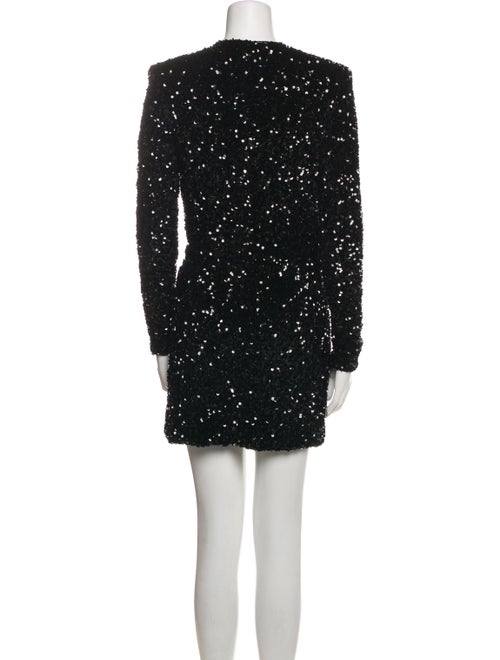 Le Superbe V-Neck Mini Dress