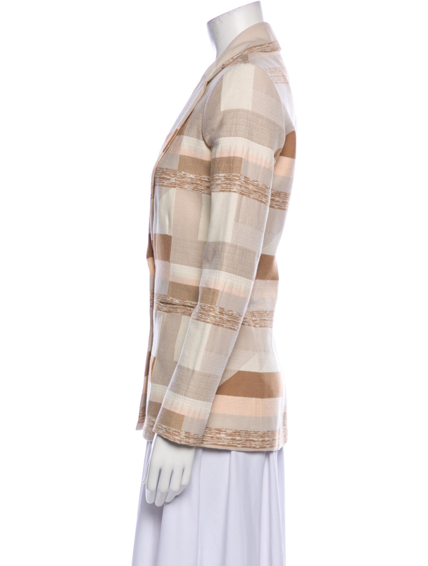 Le Superbe Colorblock Pattern Blazer