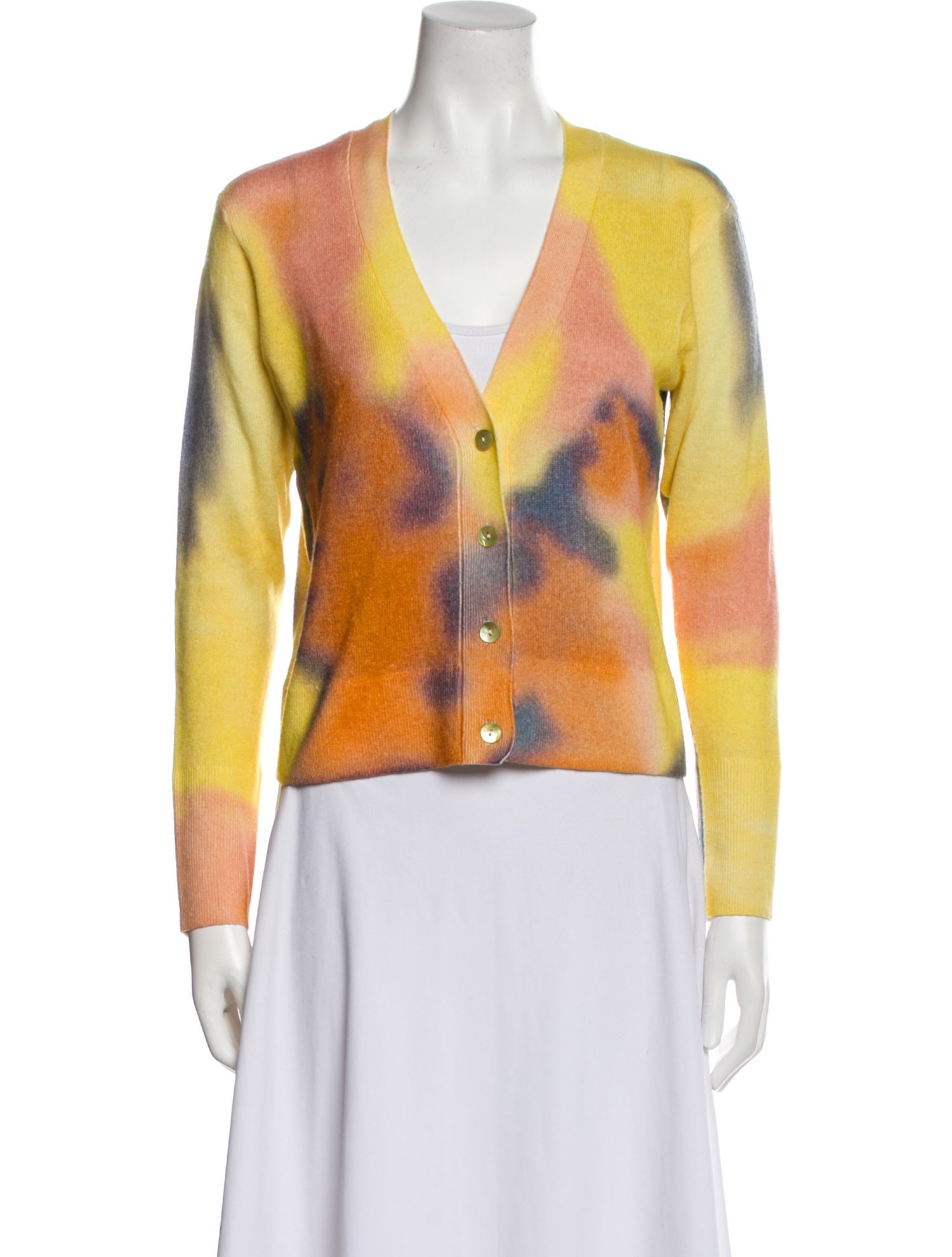 Le Superbe Wool Floral Print Sweater