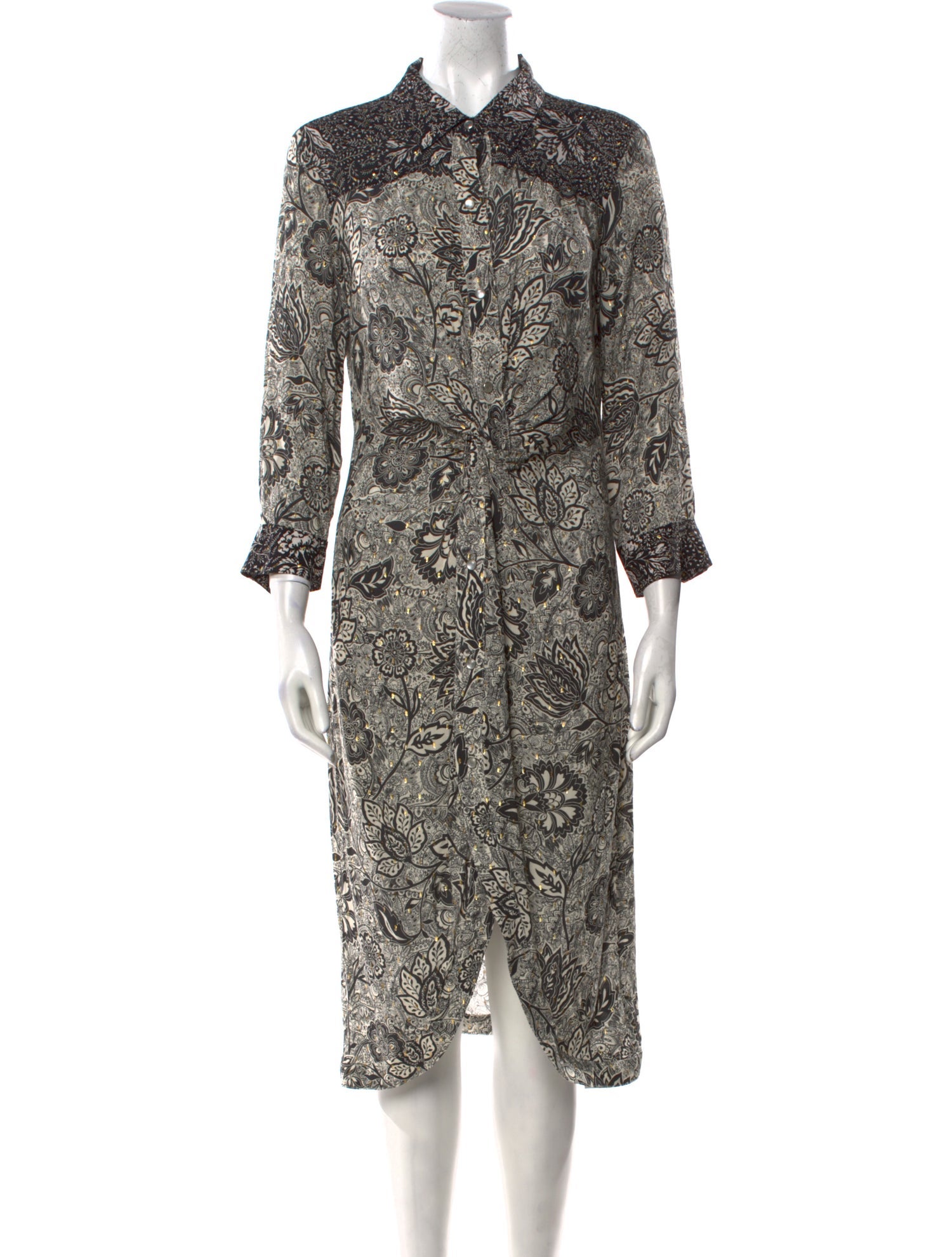 Le Superbe Printed Midi Length Dress