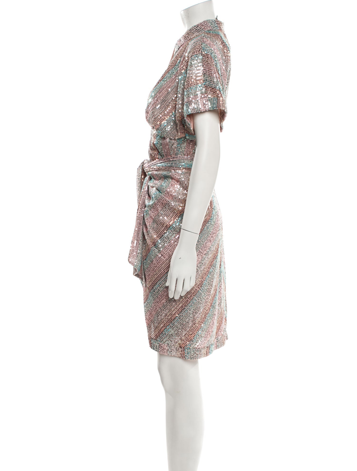 Le Superbe Paisley Print Knee-Length Dress w/ Tags