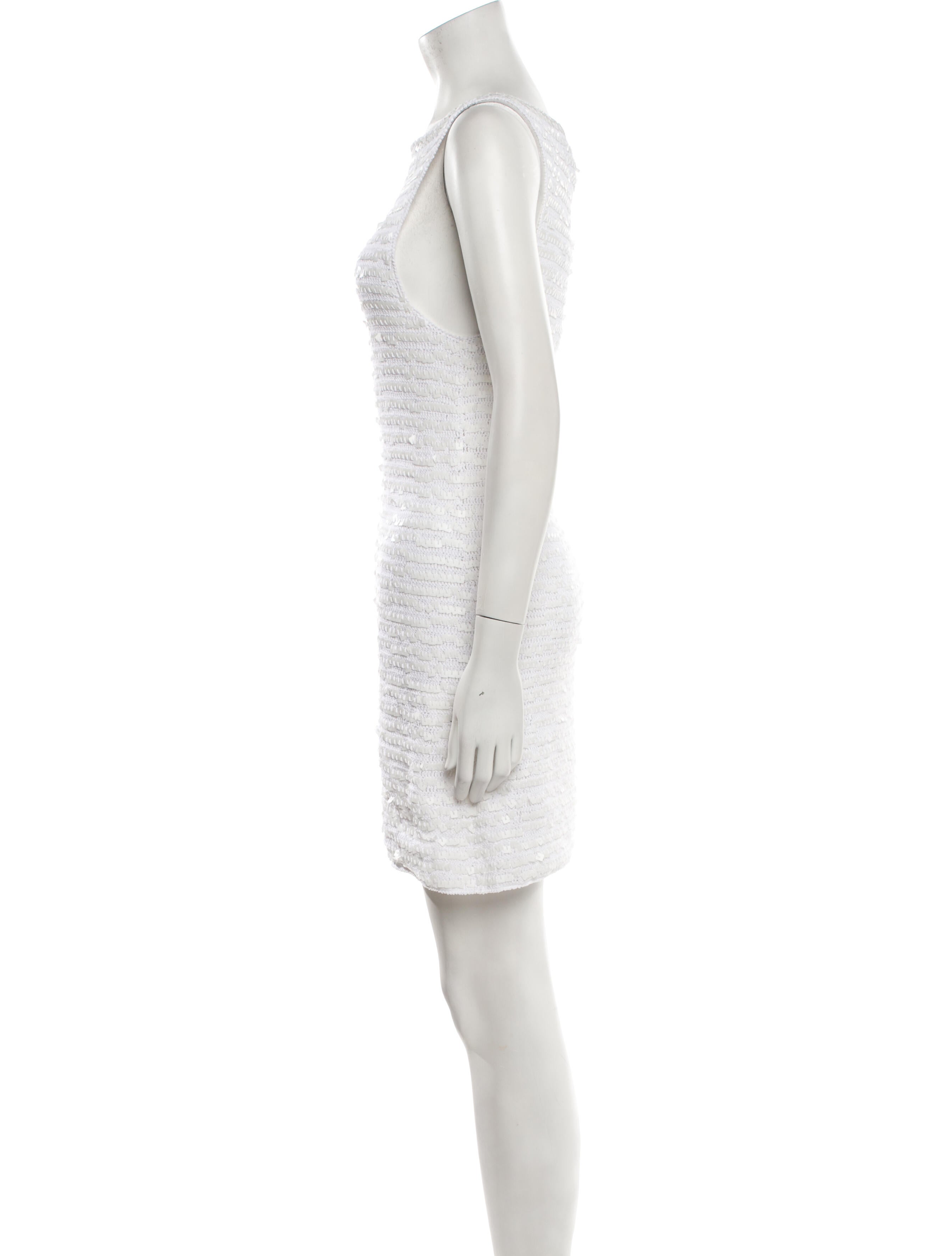 Le Superbe Bateau Neckline Mini Dress w/ Tags