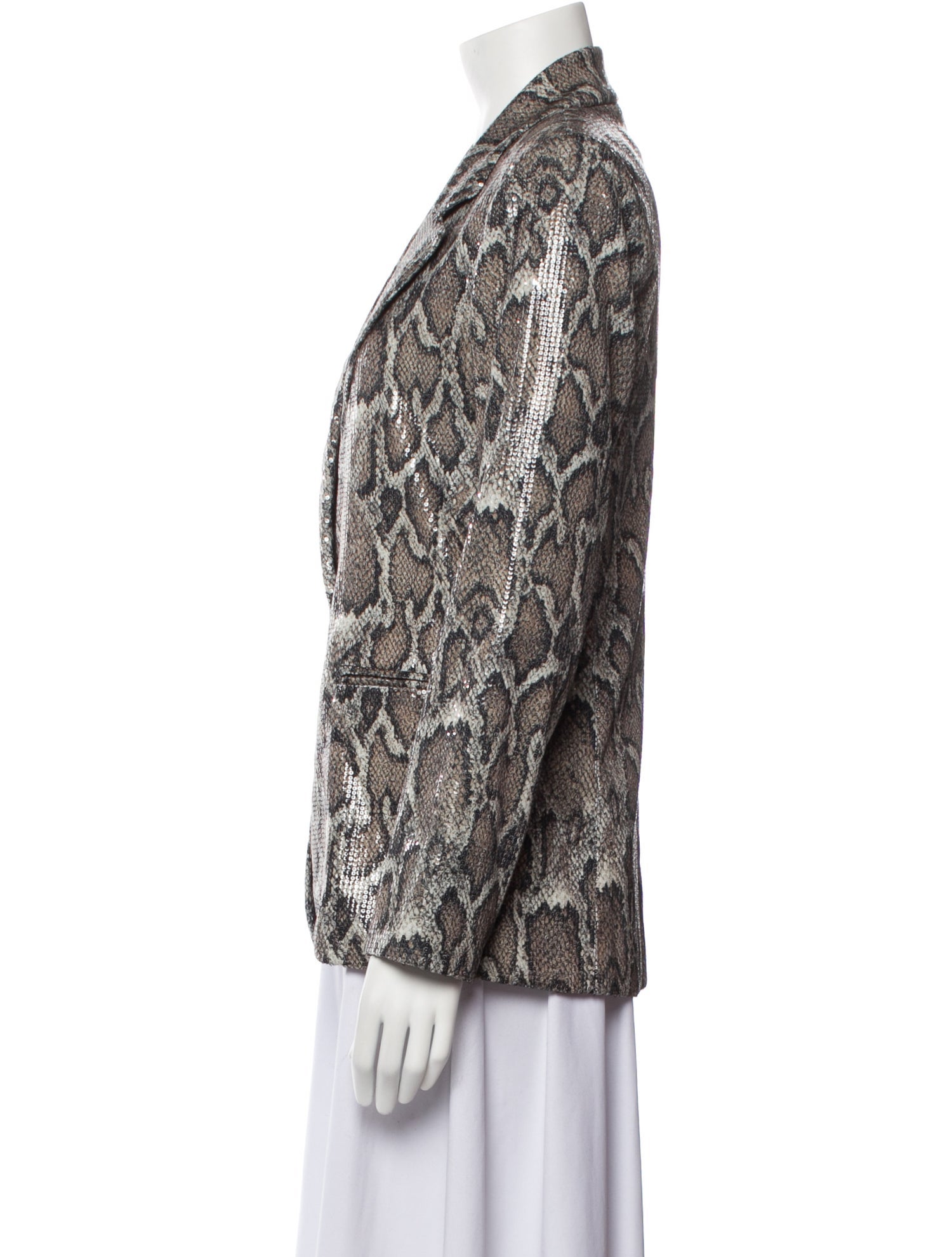 Le Superbe Animal Print Blazer