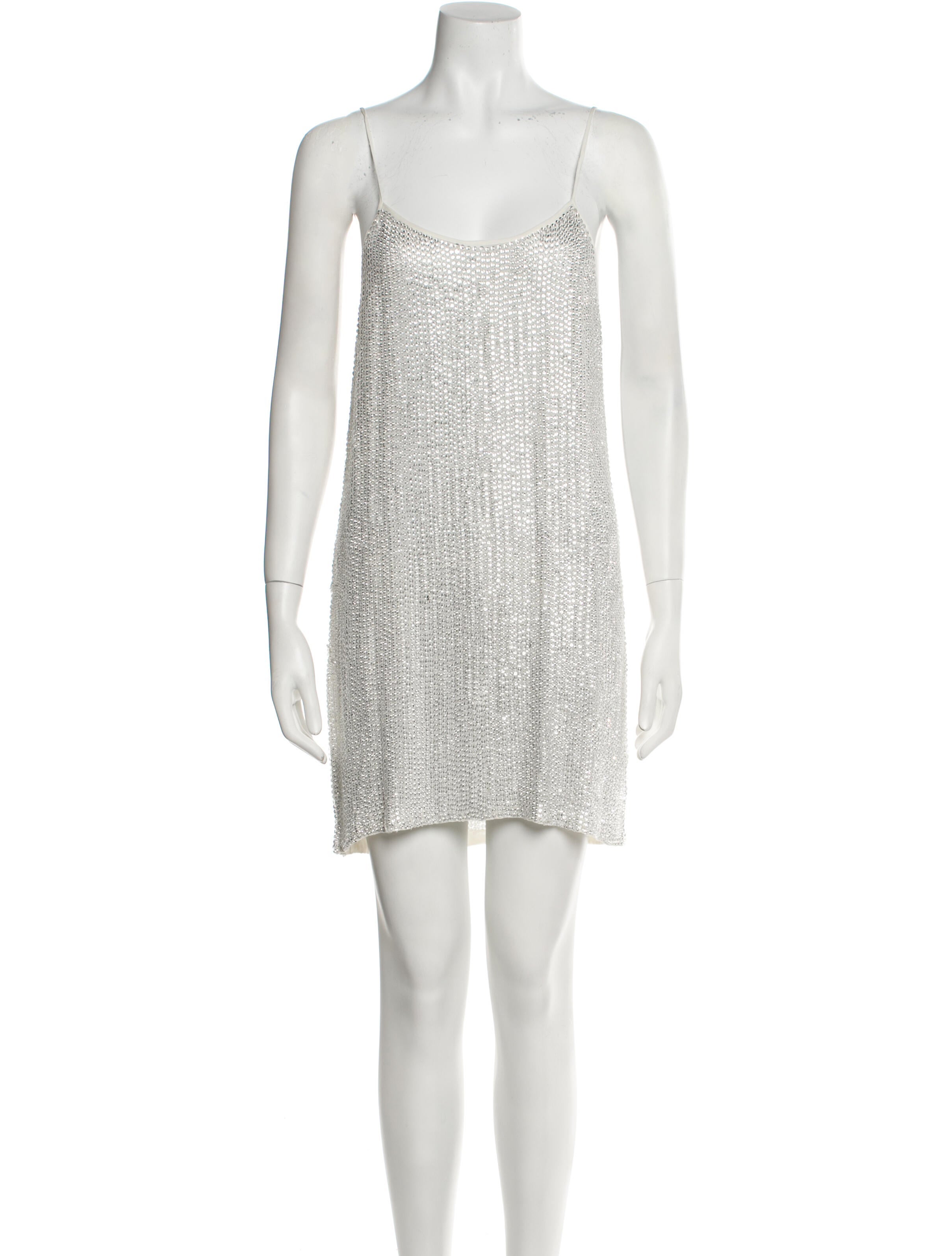 Le Superbe Scoop Neck Mini Dress