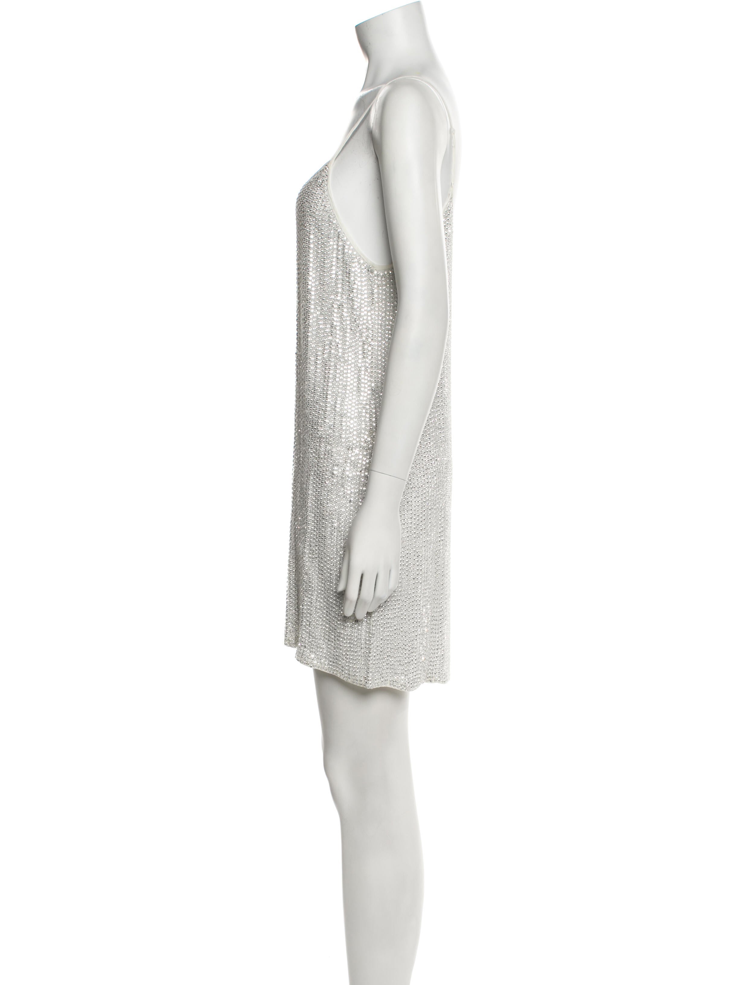 Le Superbe Scoop Neck Mini Dress