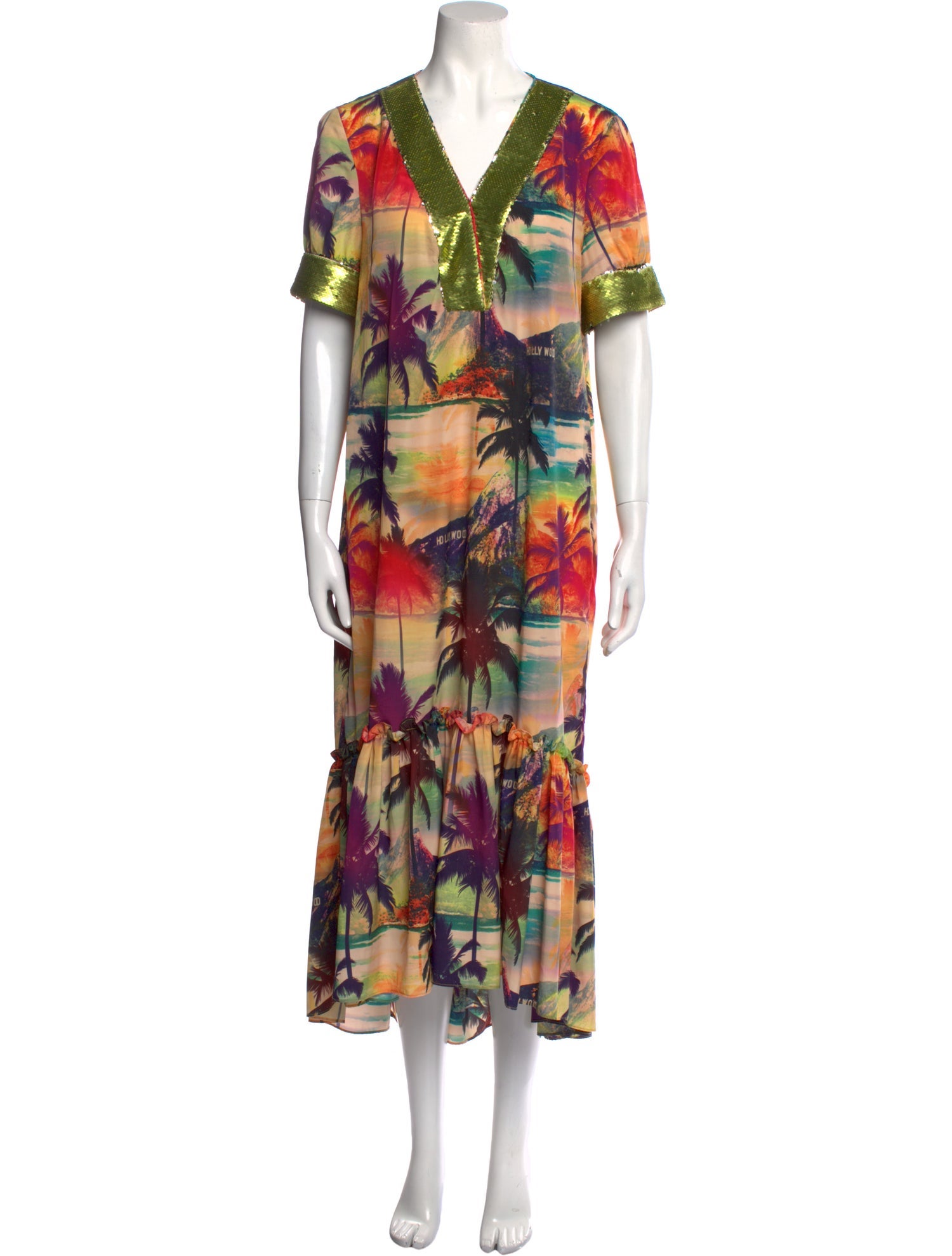 Le Superbe Printed Long Dress