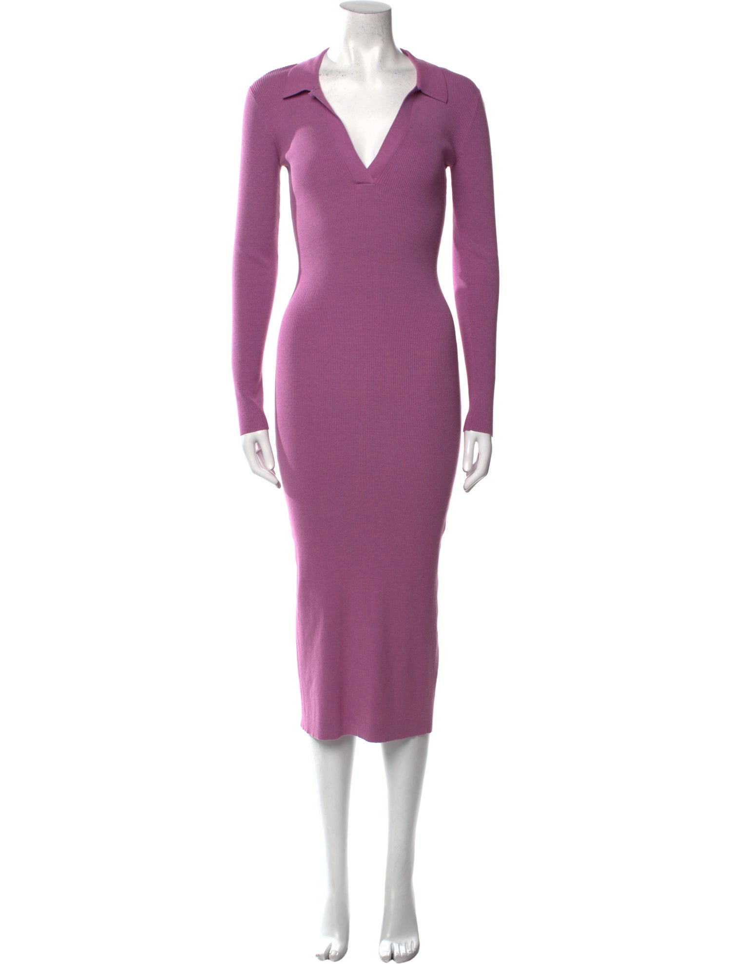 Le Superbe V-Neck Midi Length Dress w/ Tags