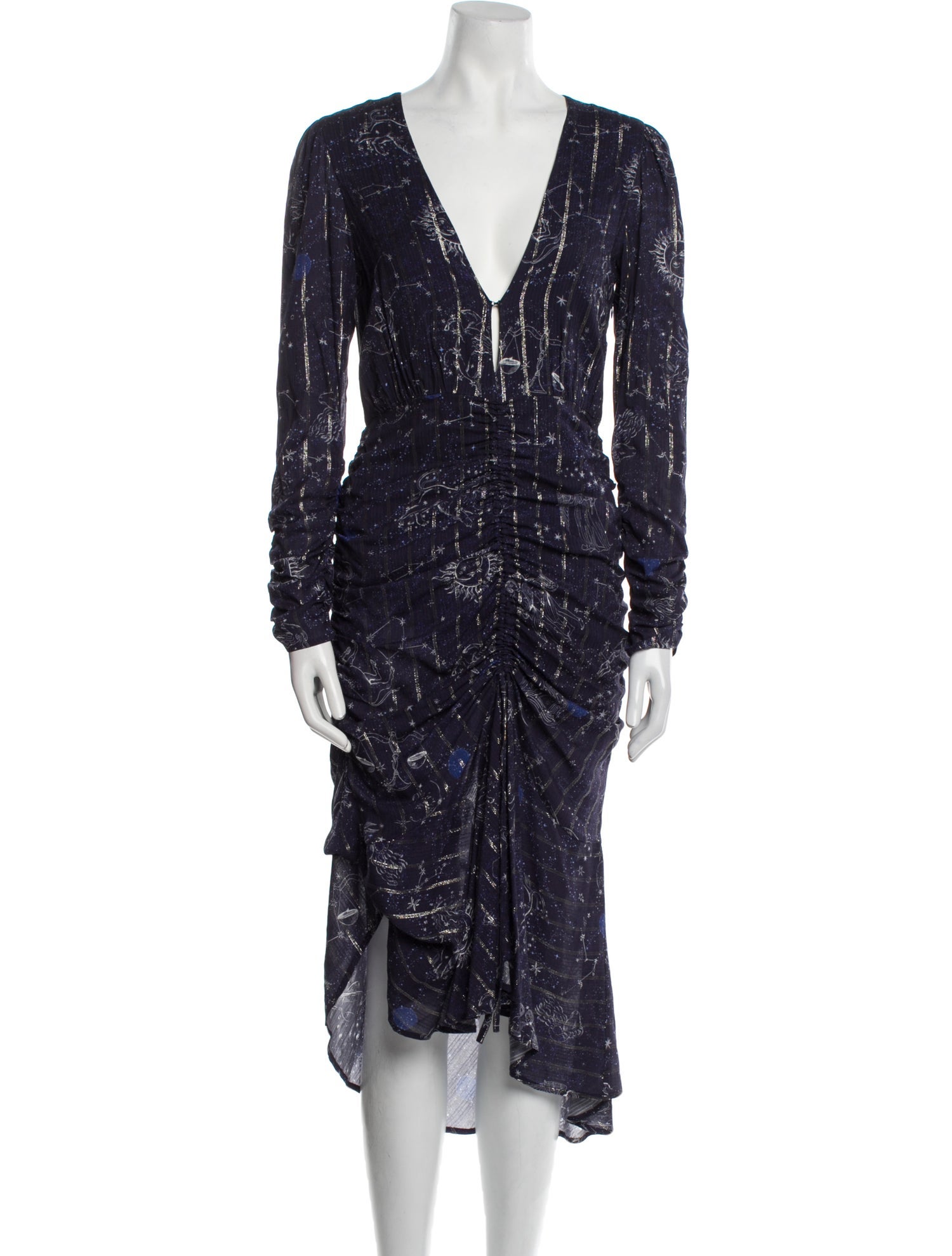 Le Superbe V-Neck Long Dress