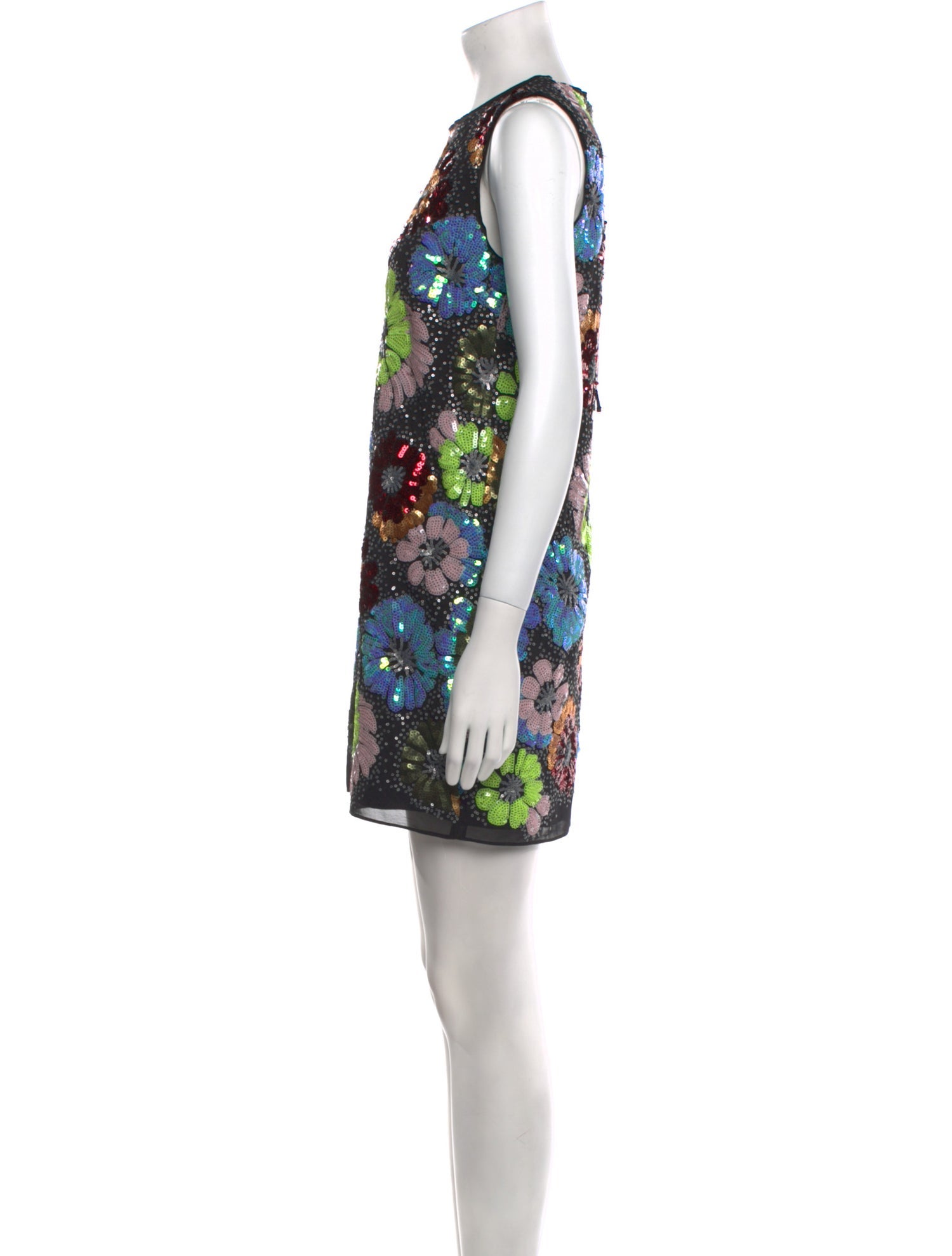 Le Superbe Floral Print Mini Dress