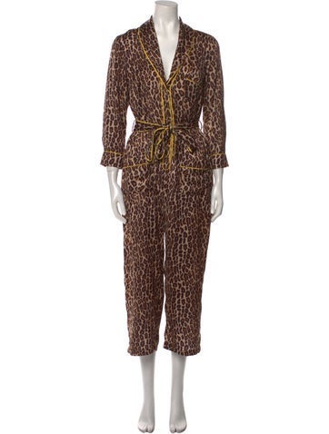 Le Superbe Jumpsuits and Rompers Animal Print Jumpsuit US 2 | XS